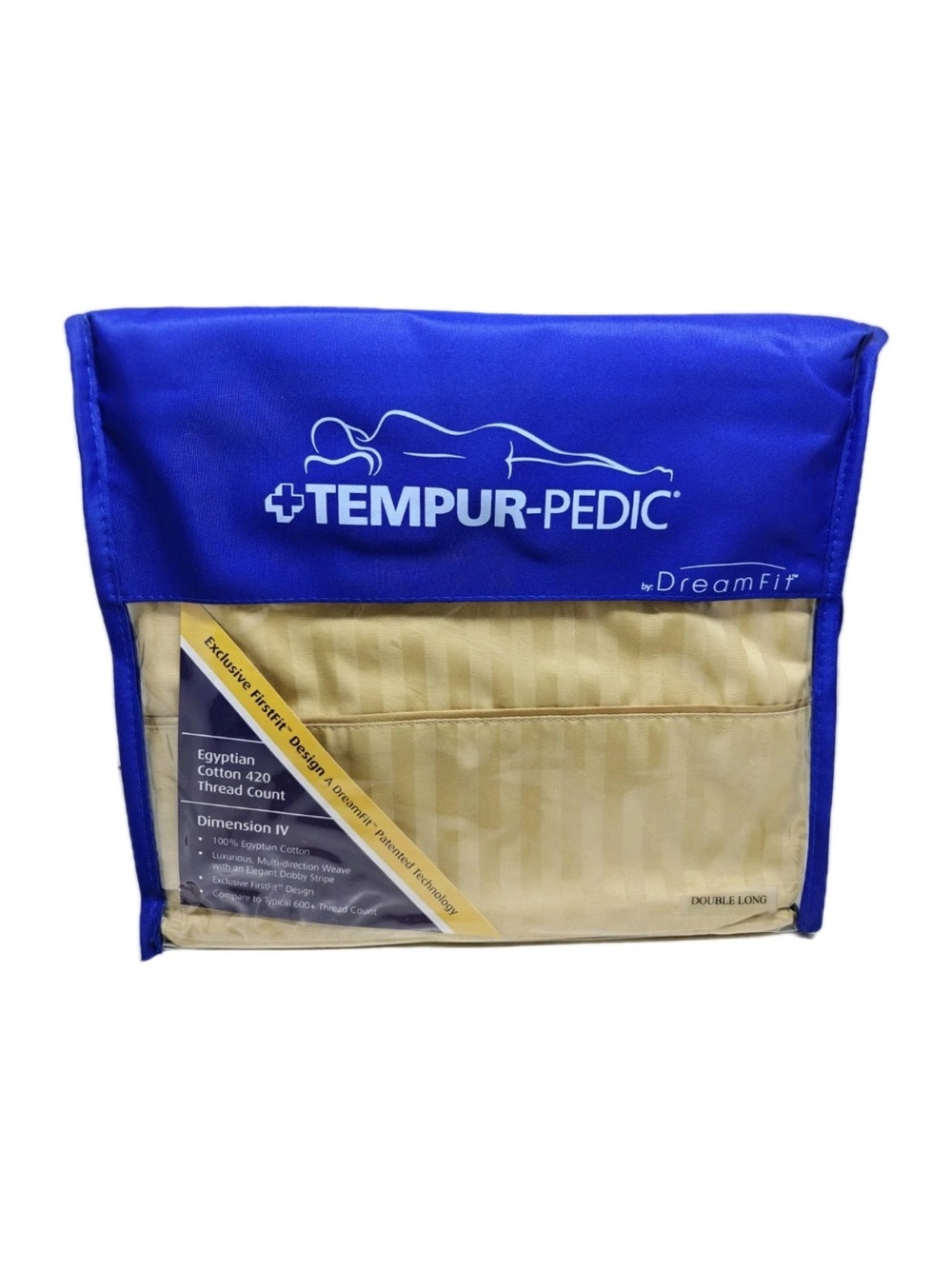 Tempur pedic Mustard Yellow Cotton Sheet